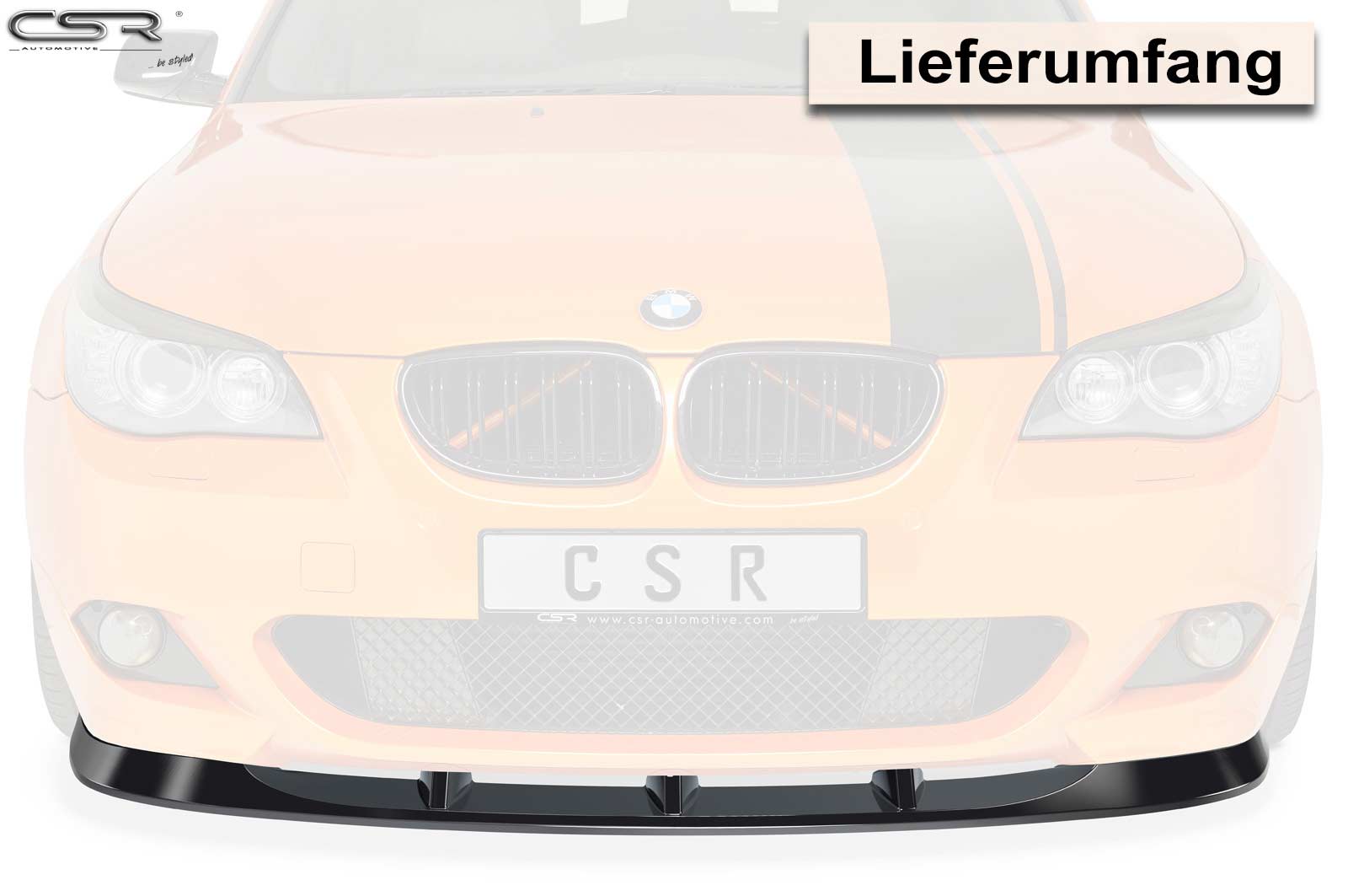 BMW 5 E60/E61 Front Splitter CSL361-G