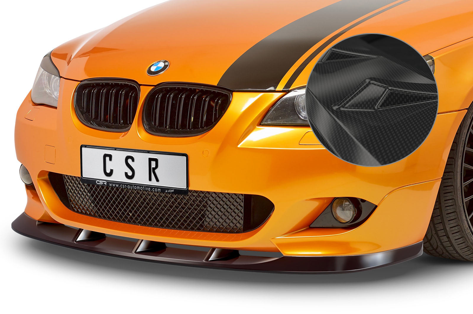 BMW 5 E60/E61 Front Splitter CSL361-G
