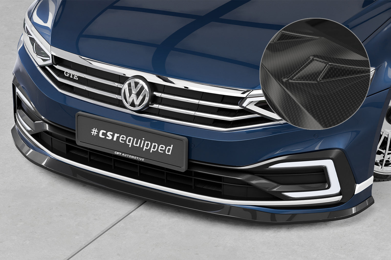 VW Passat B8 Front Splitter CSL362-G