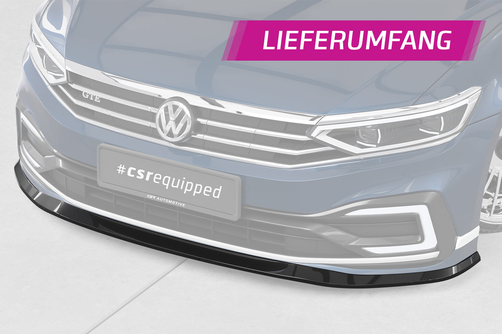 VW Passat B8 Front Splitter CSL362-G