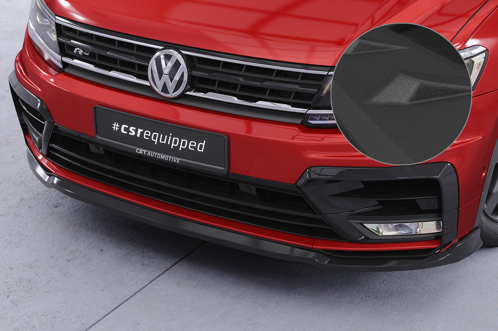 VW Tiguan II AD1 R-Line Front Splitter CSL367-G