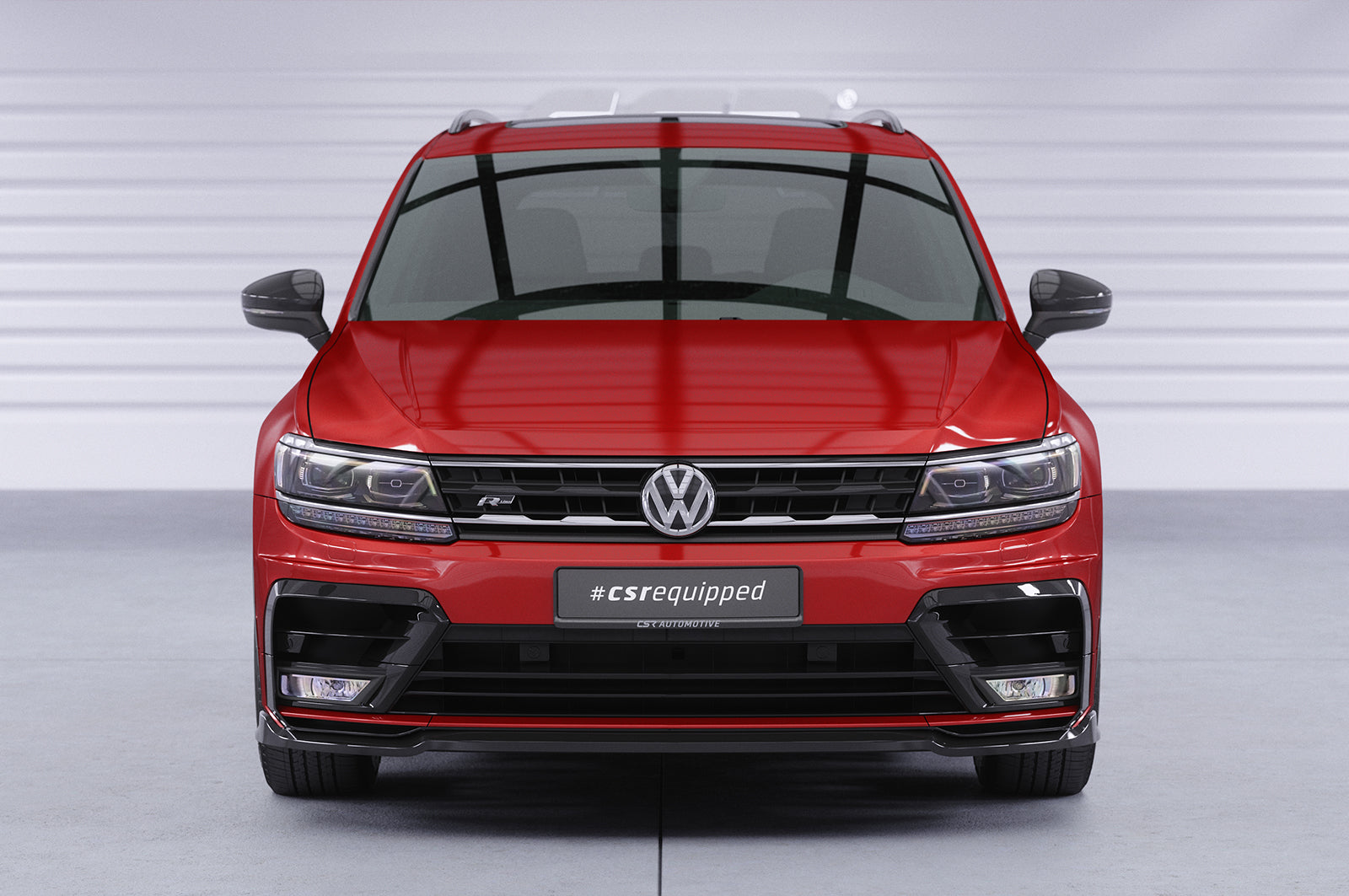 VW Tiguan II AD1 R-Line Front Splitter CSL367-G