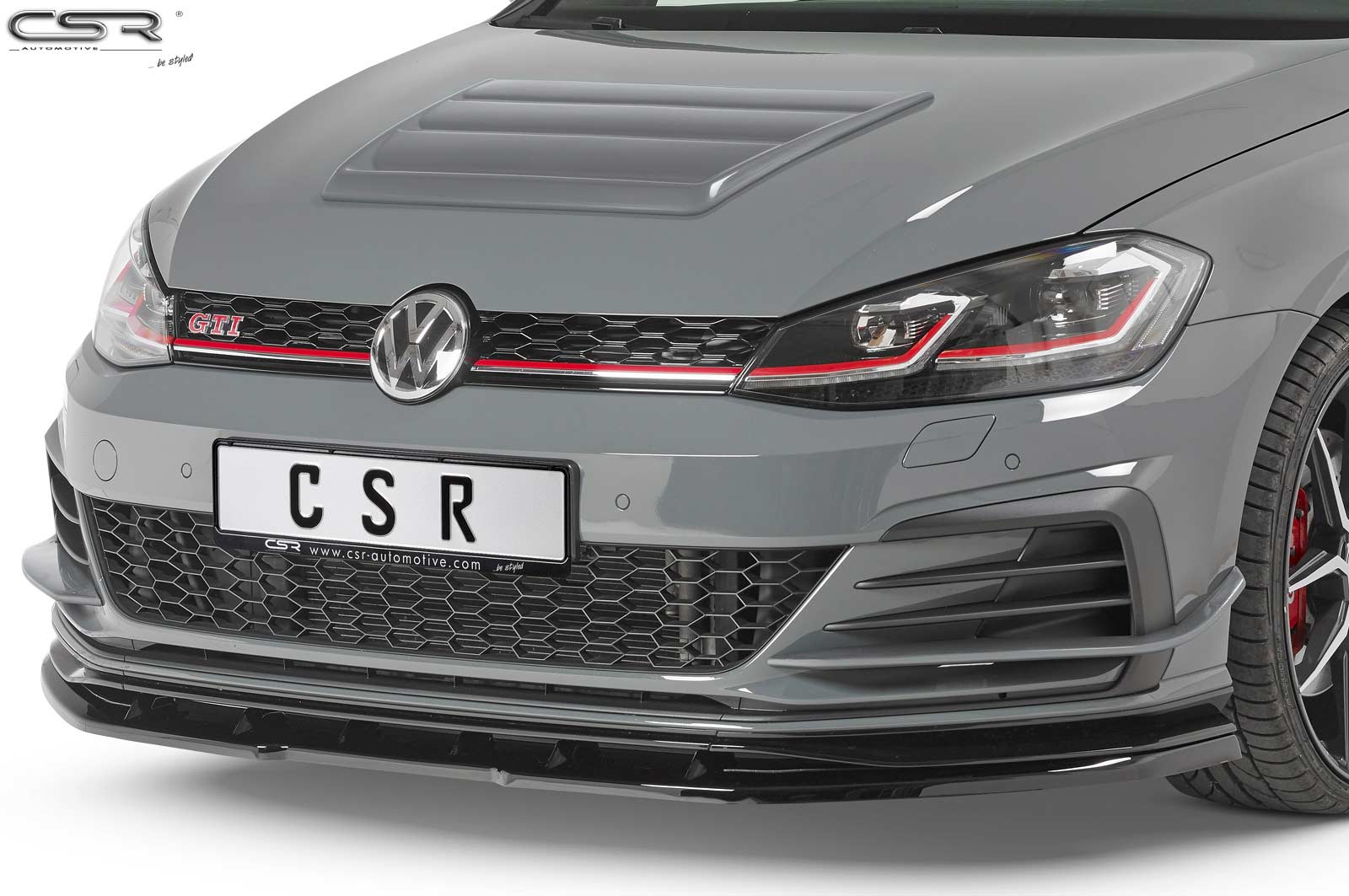VW Golf 7 GTI TCR Front Splitter CSL368-G