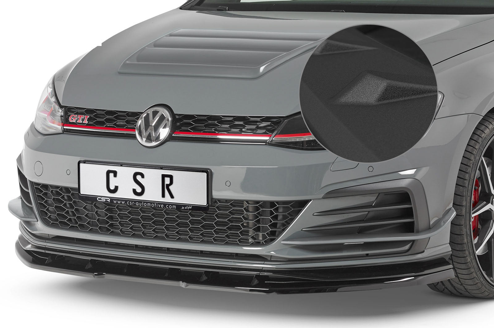VW Golf 7 GTI TCR Front Splitter CSL368-G