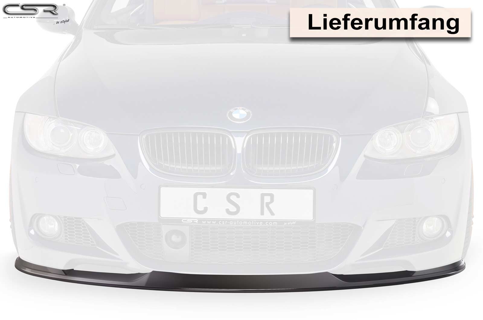 BMW 3 E92/E93 M Sport Front Splitter CSL372-G