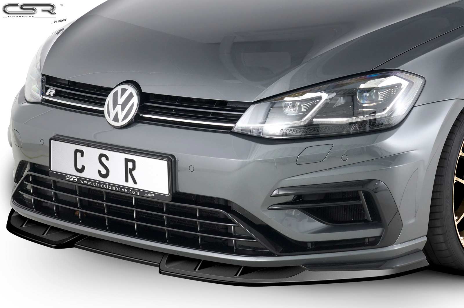 VW Golf 7 R Front Splitter CSL373-G
