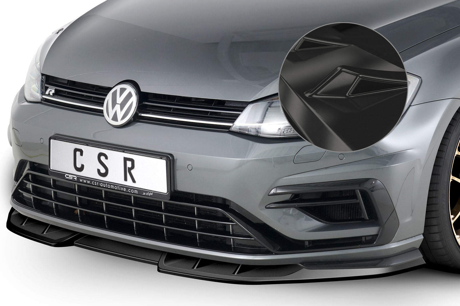VW Golf 7 R Front Splitter CSL373-G
