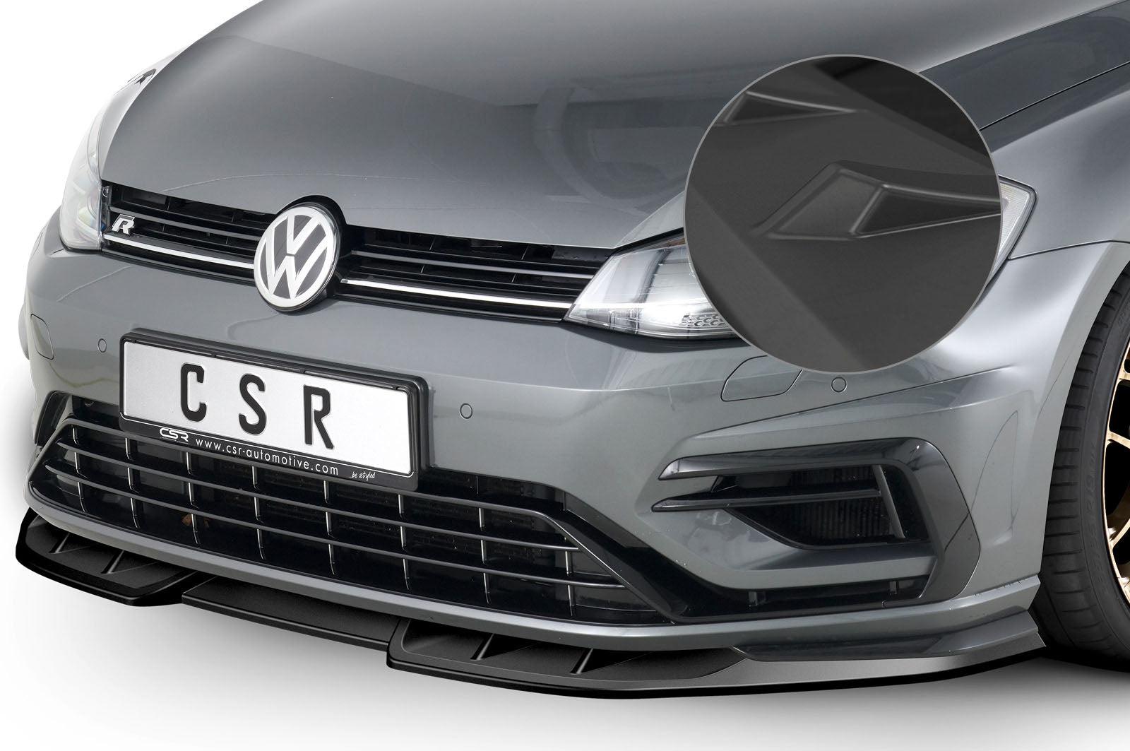 VW Golf 7 R Front Splitter CSL373-G