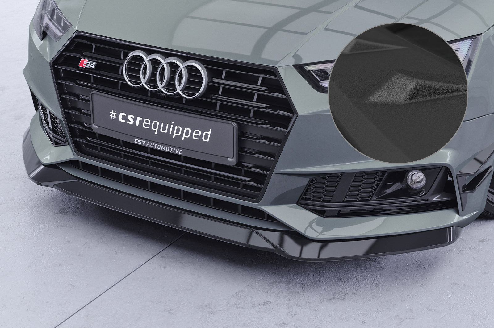 Audi A4 B9 8W S-Line/S4 B9 8W Front Splitter CSL376-G