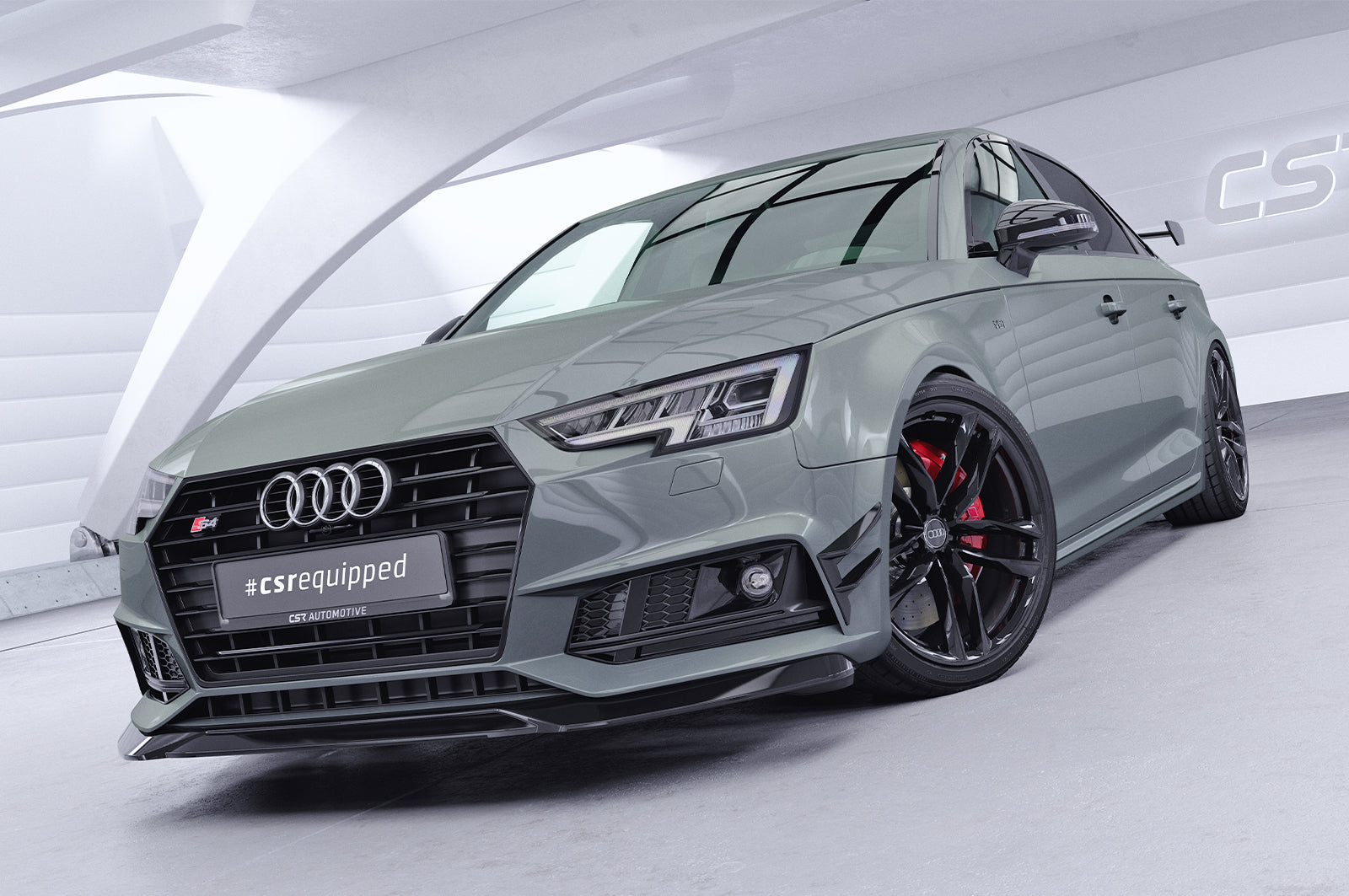 Audi A4 B9 8W S-Line/S4 B9 8W Front Splitter CSL376-G