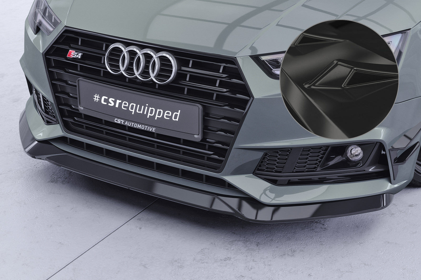 Audi A4 B9 8W S-Line/S4 B9 8W Front Splitter CSL376-G