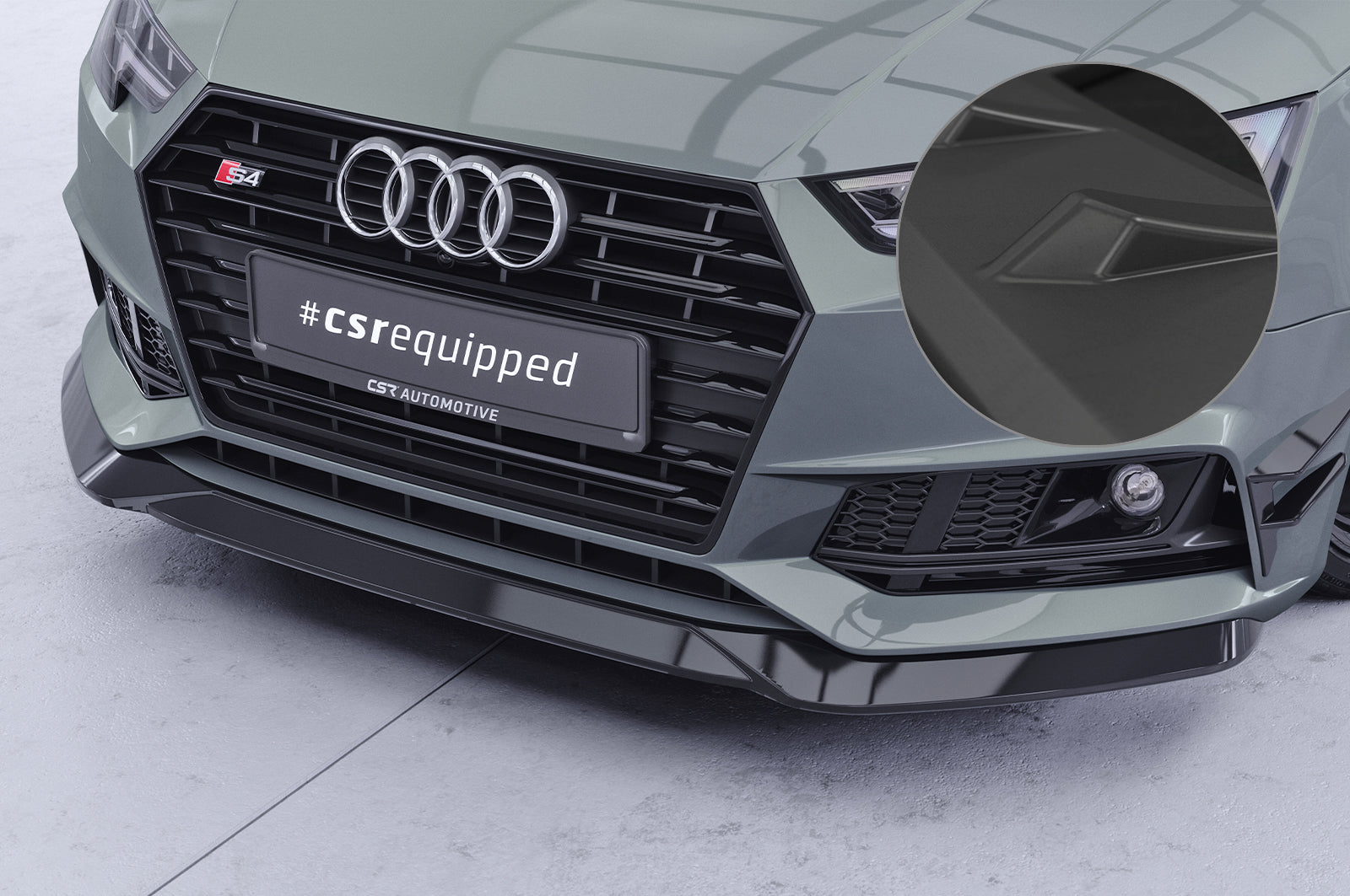 Audi A4 B9 8W S-Line/S4 B9 8W Front Splitter CSL376-G