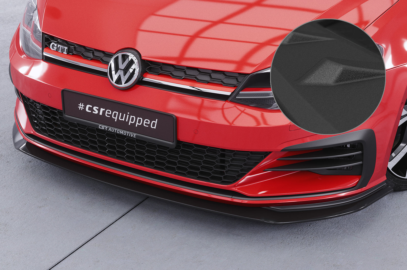 VW Golf 7 GTI/GTD Front Splitter CSL380-G