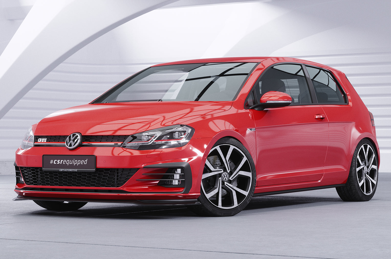 VW Golf 7 GTI/GTD Front Splitter CSL380-G