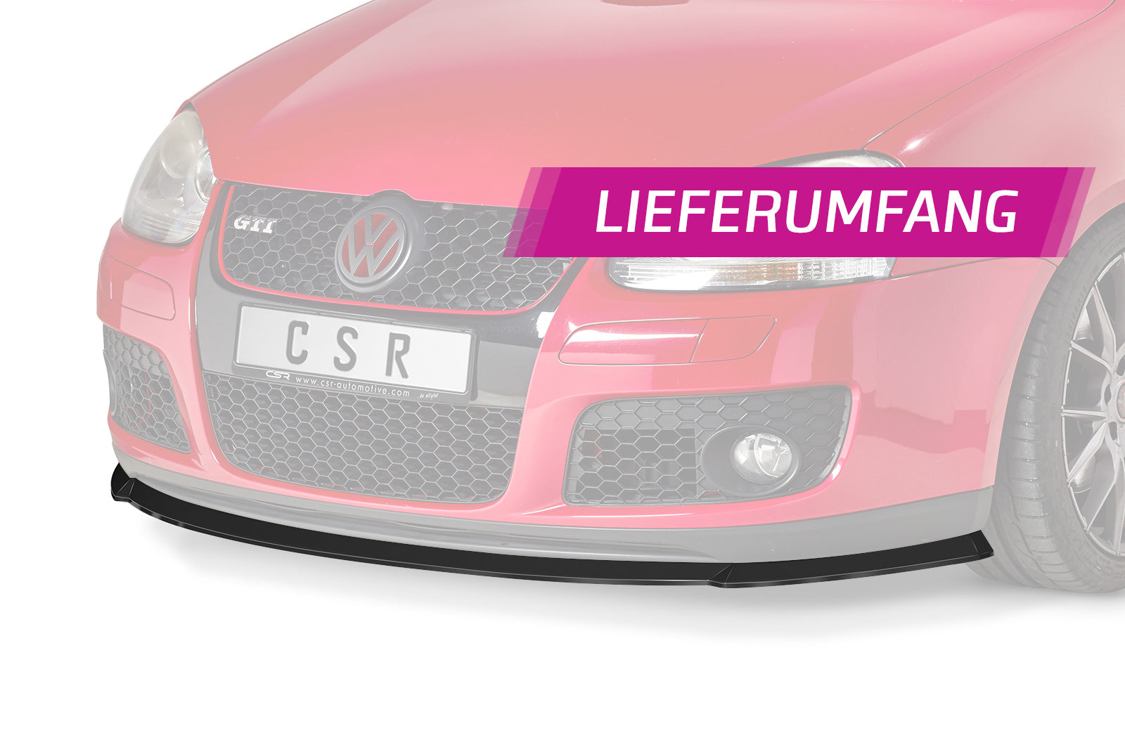 VW Golf 5 GTI/GT Front Splitter CSL382-G