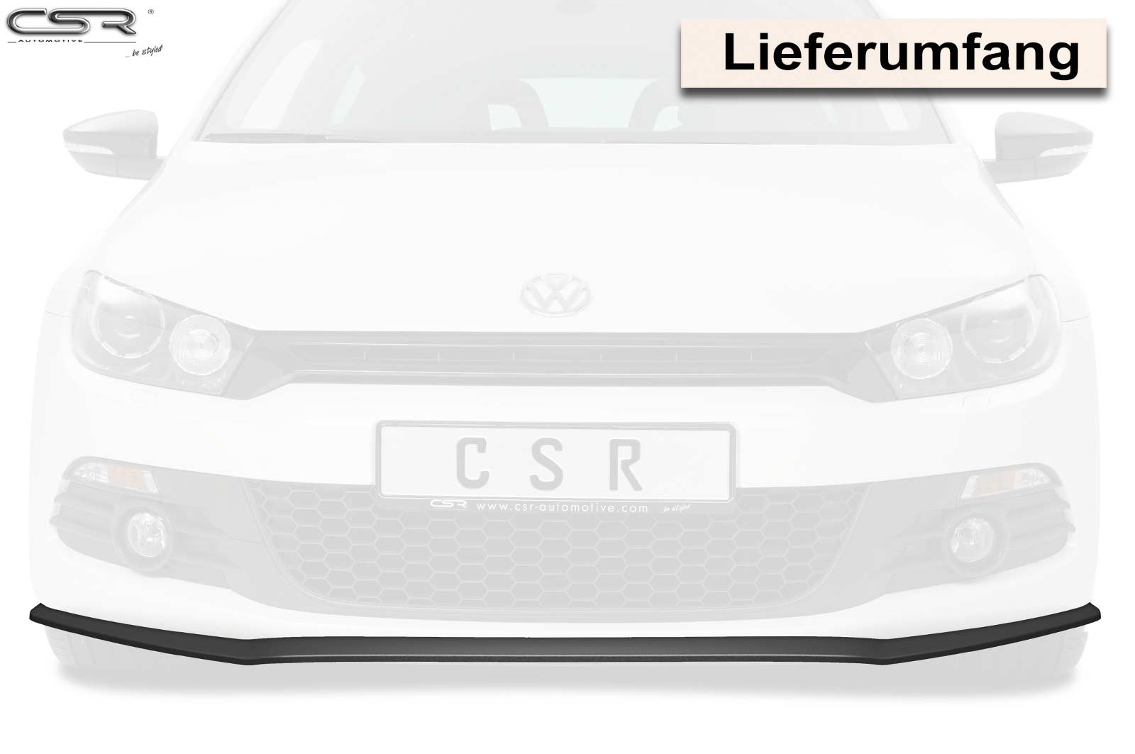 VW Scirocco III Front Splitter CSL383-G
