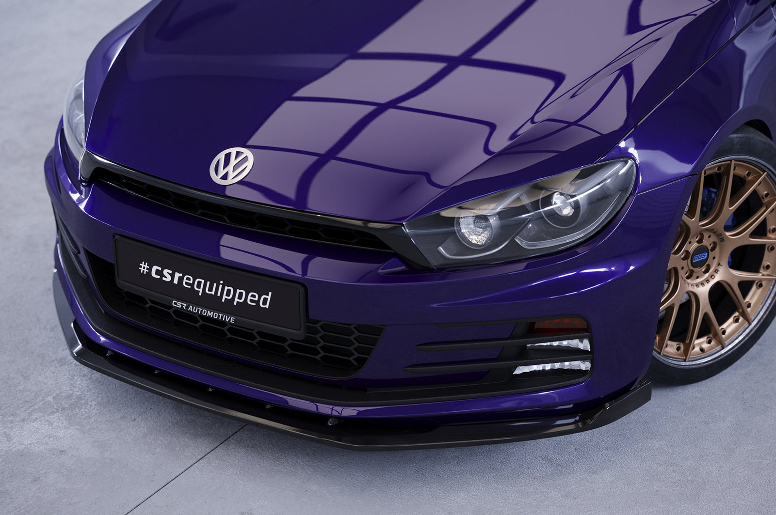 VW Scirocco III Front Splitter CSL384-G