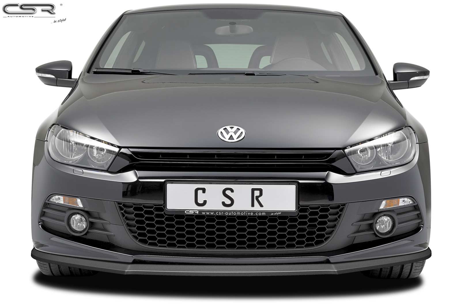 VW Scirocco III R-Line Front Splitter CSL385-G