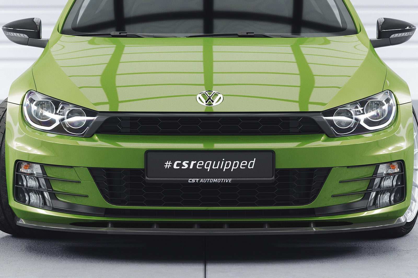 VW Scirocco III R-Line Front Splitter CSL386-G