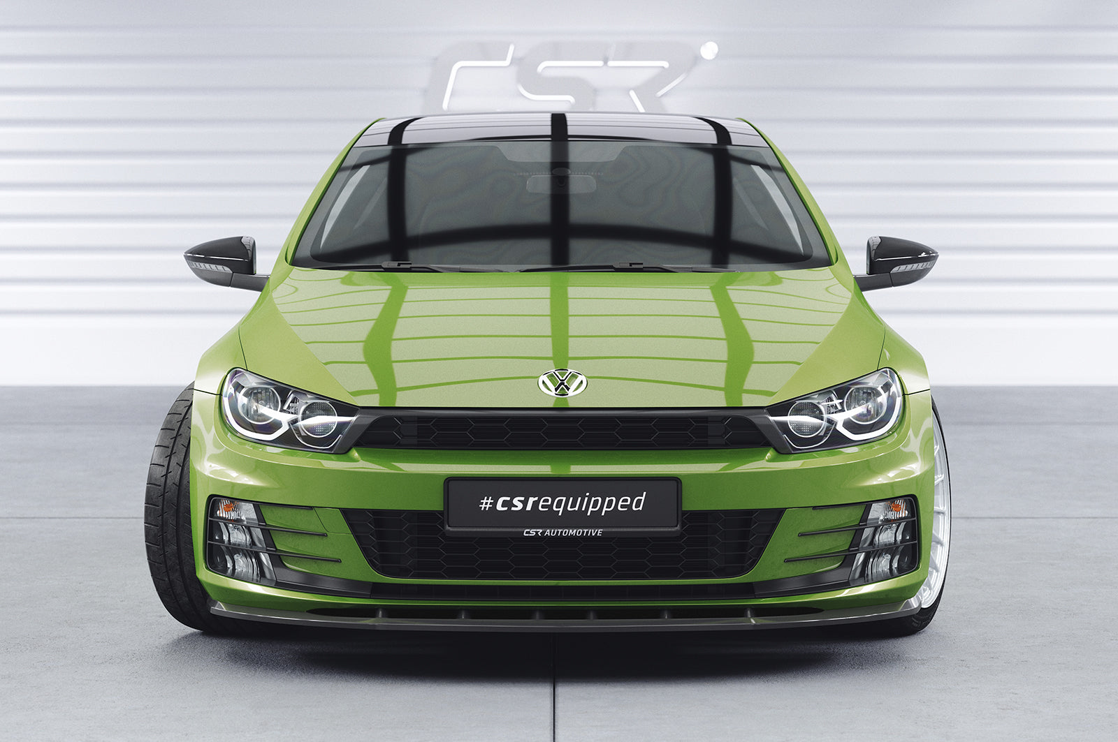 VW Scirocco III R-Line Front Splitter CSL386-G
