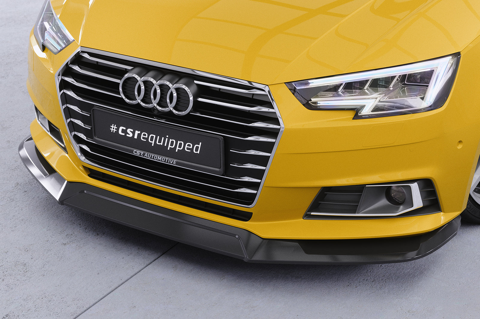 Audi A4 B9 8W Front Splitter CSL387-G