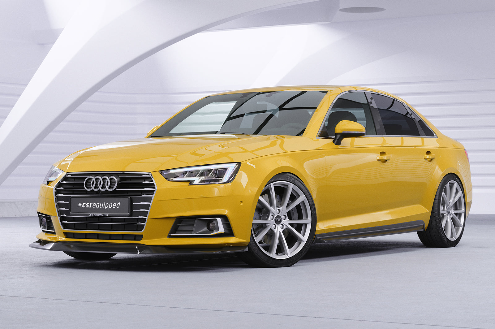 Audi A4 B9 8W Front Splitter CSL387-G