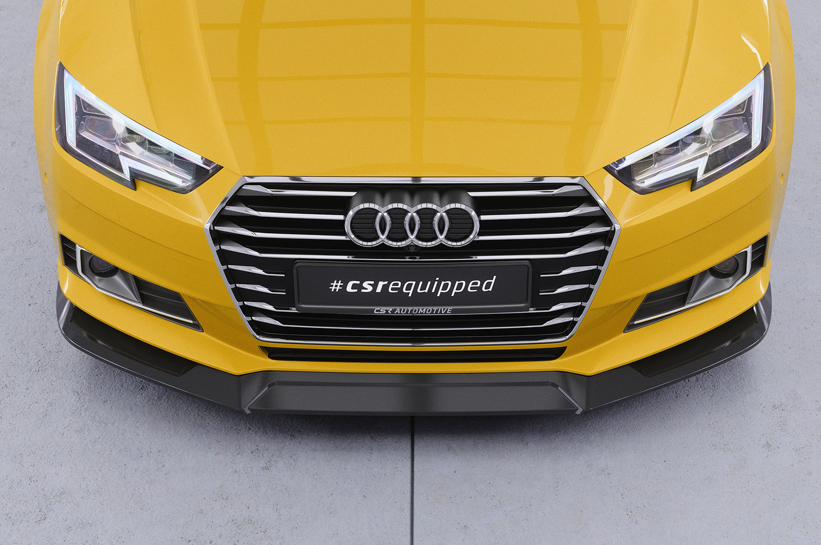 Audi A4 B9 8W Front Splitter CSL387-G