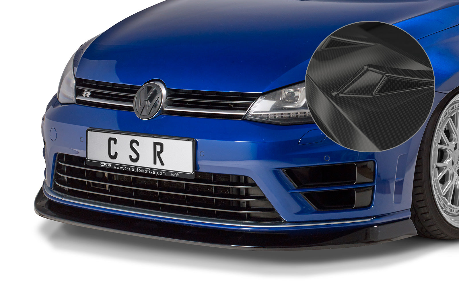 VW Golf 7 R Front Splitter CSL395-G
