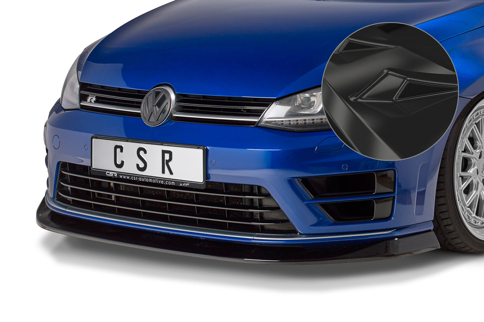 VW Golf 7 R Front Splitter CSL395-G