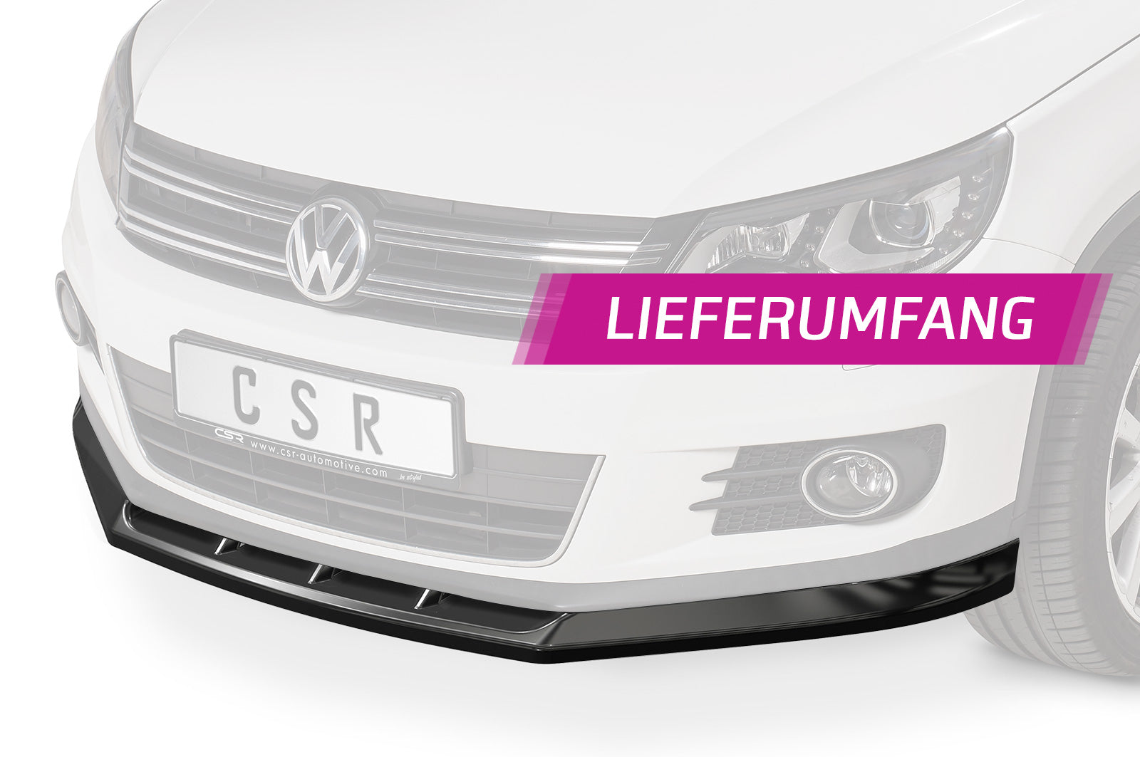 VW Tiguan I Front Splitter CSL397-G