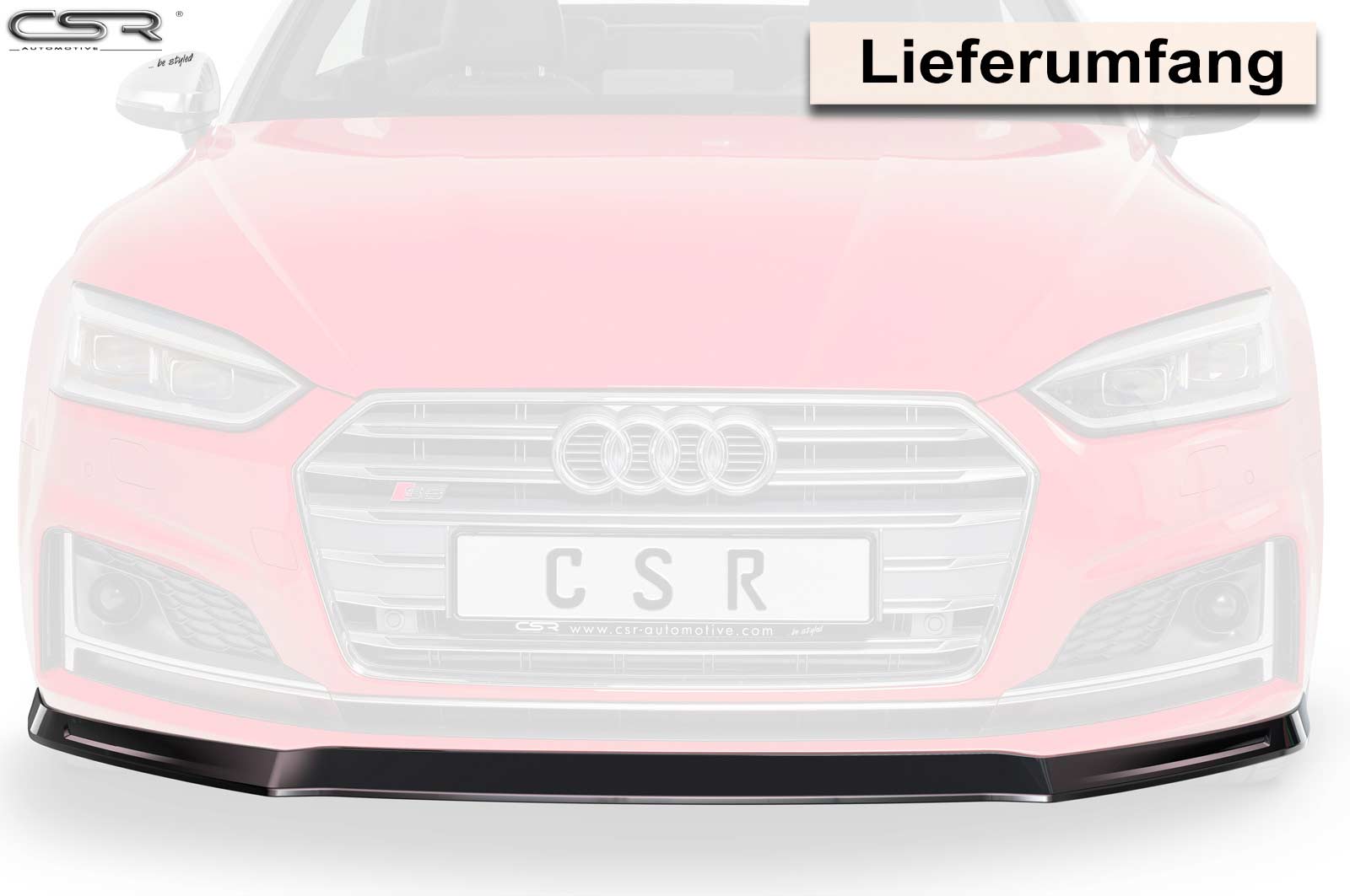 Audi A5 F5 S-Line/S5 F5 Front Splitter CSL403-G