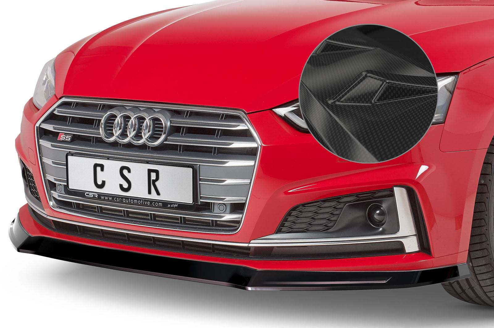 Audi A5 F5 S-Line/S5 F5 Front Splitter CSL403-G