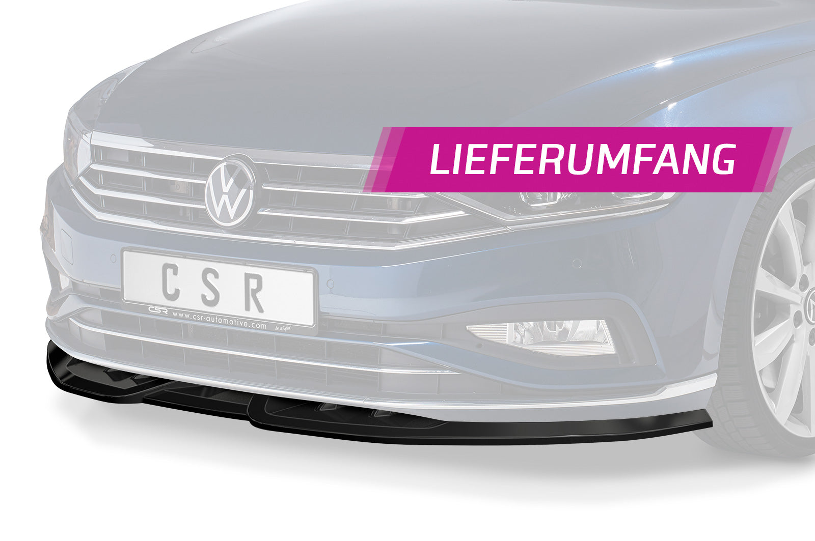 VW Passat B8 Front Splitter CSL404-G