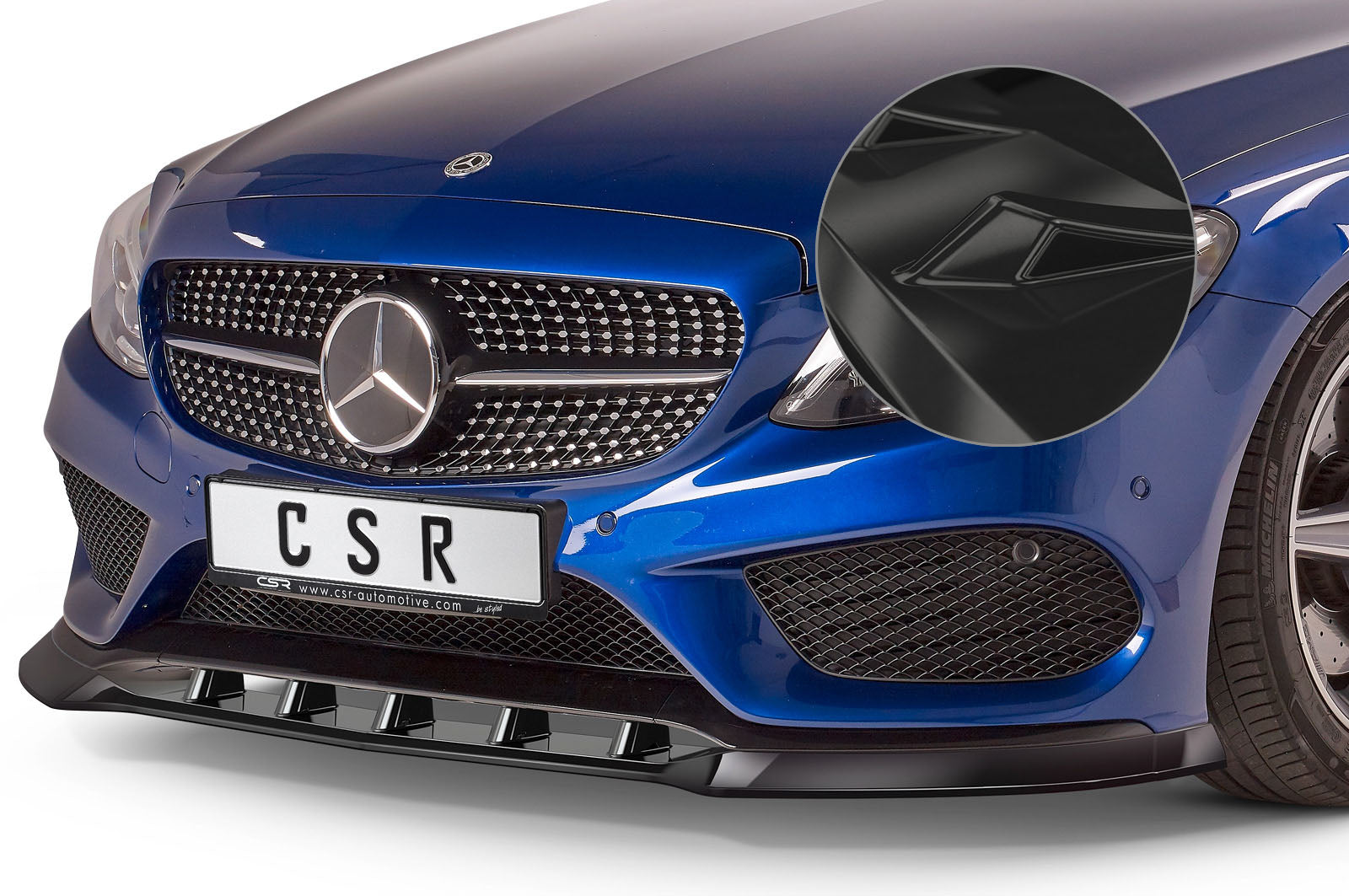 Mercedes-Benz C205 AMG Front Splitter CSL408-G