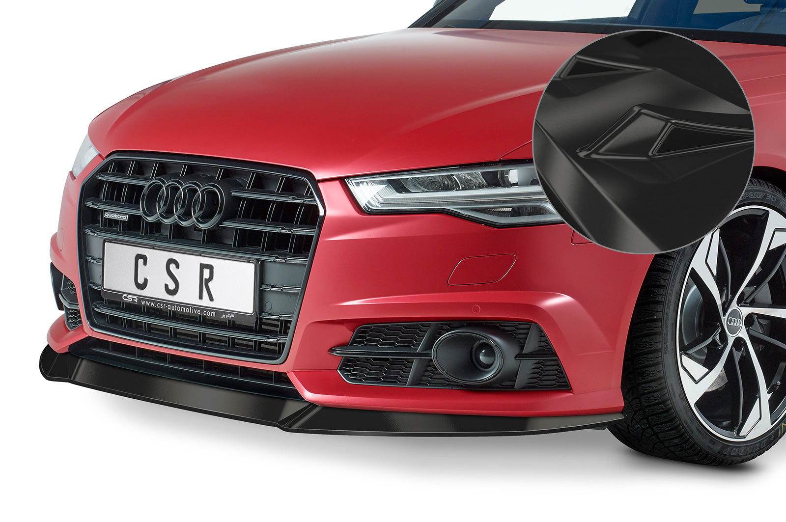 Audi A6 C7 S-Line/S6 C7 Front Splitter CSL410-G