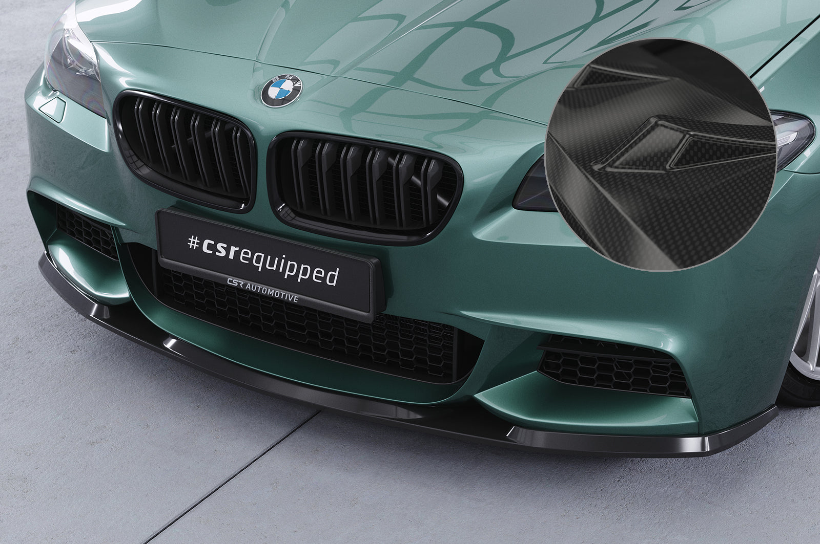 BMW 5 F10/F11 M Sport Front Splitter CSL412-G
