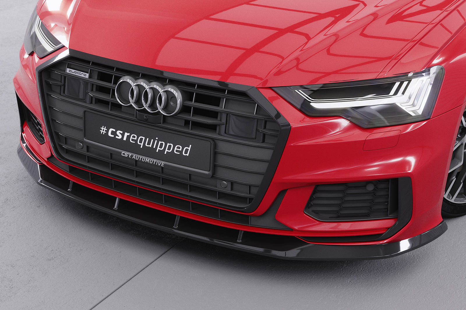 Audi A6 S-Line/S6 C8 Front Splitter CSL413-G