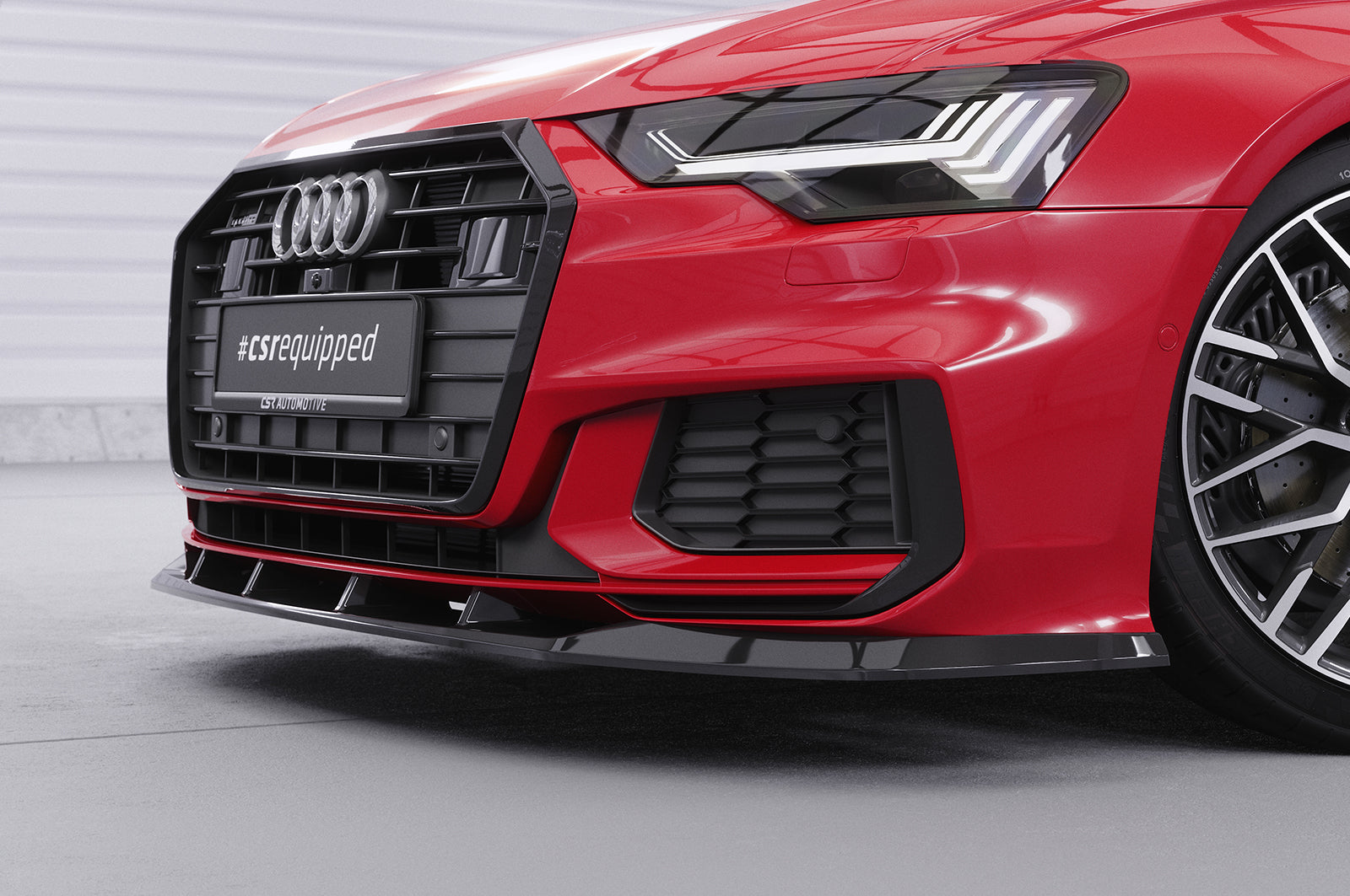 Audi A6 S-Line/S6 C8 Front Splitter CSL413-G