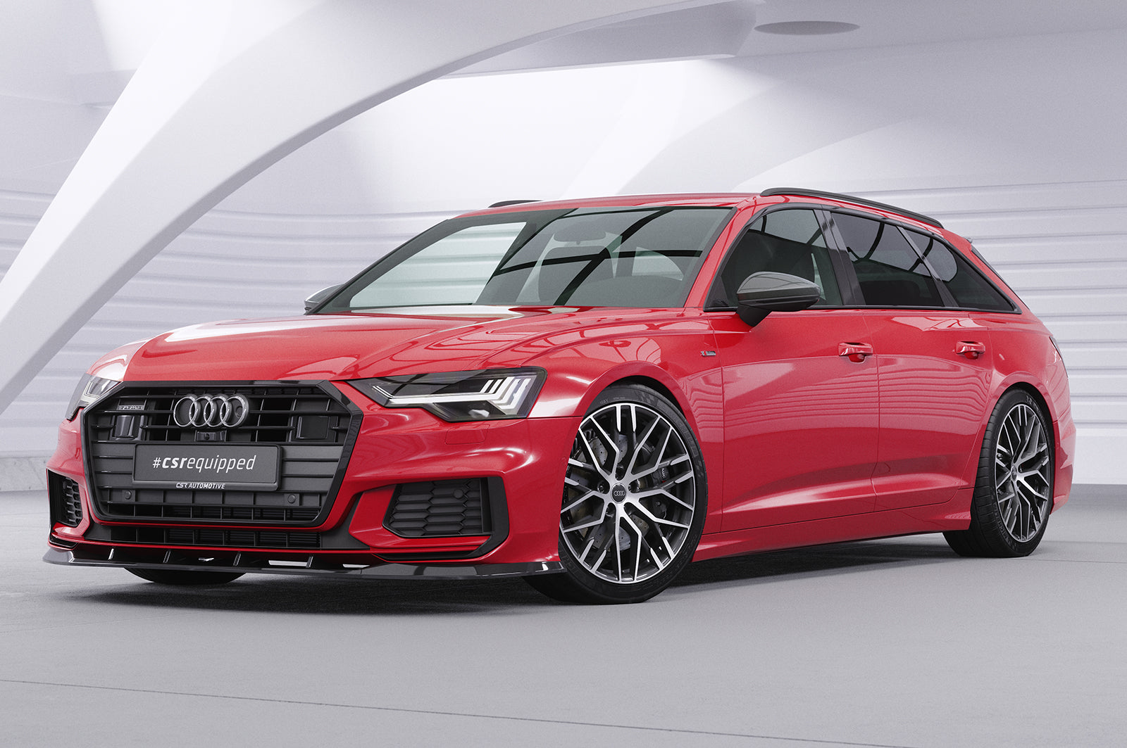 Audi A6 S-Line/S6 C8 Front Splitter CSL413-G