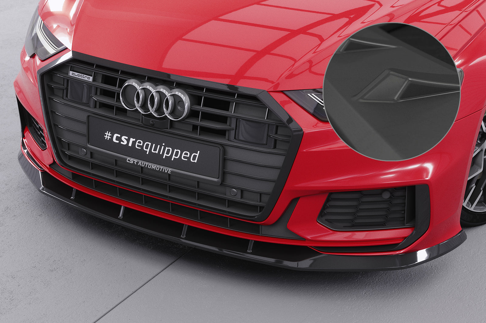 Audi A6 S-Line/S6 C8 Front Splitter CSL413-G
