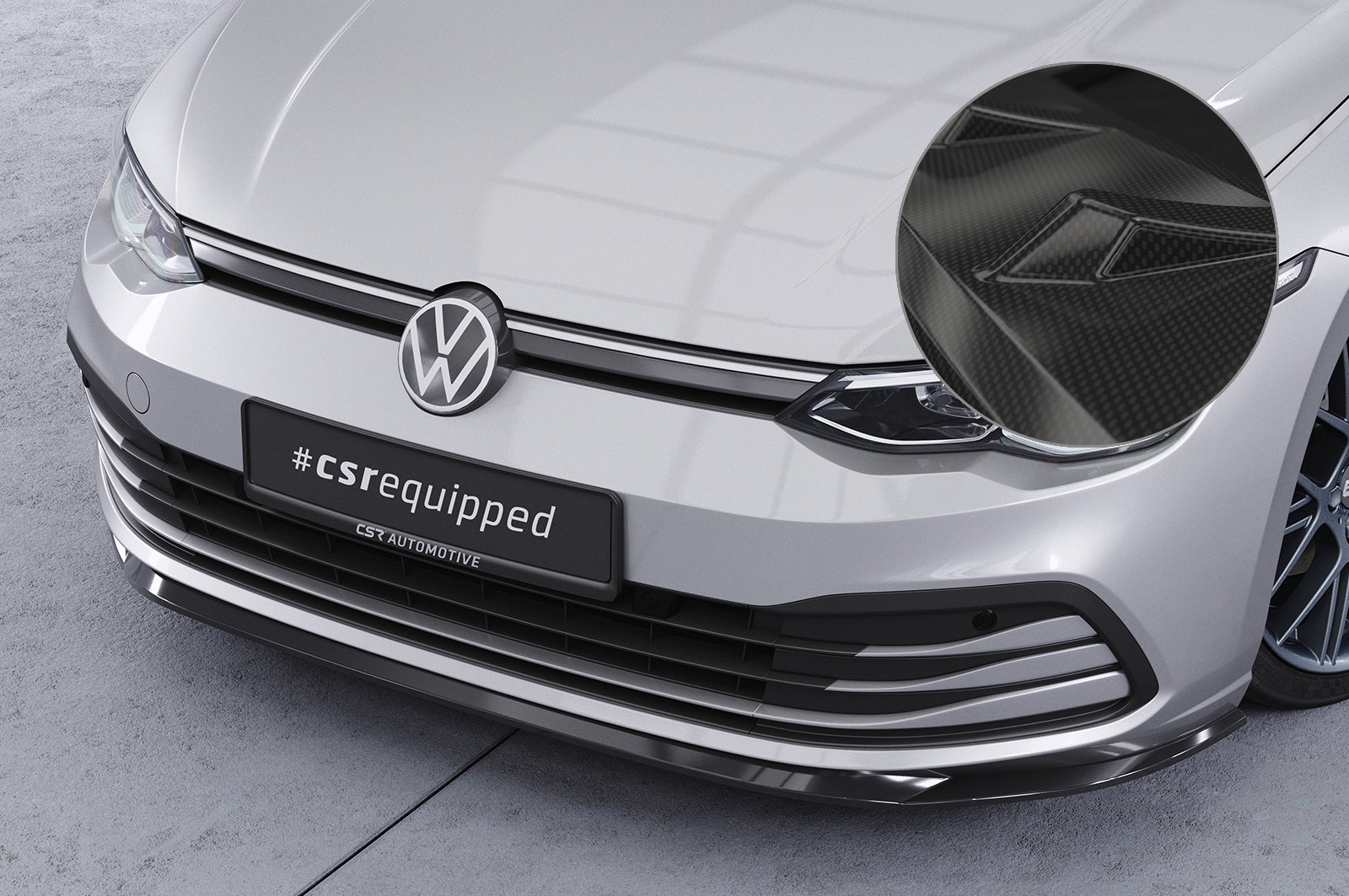 VW Golf 8 Front Splitter CSL428-G