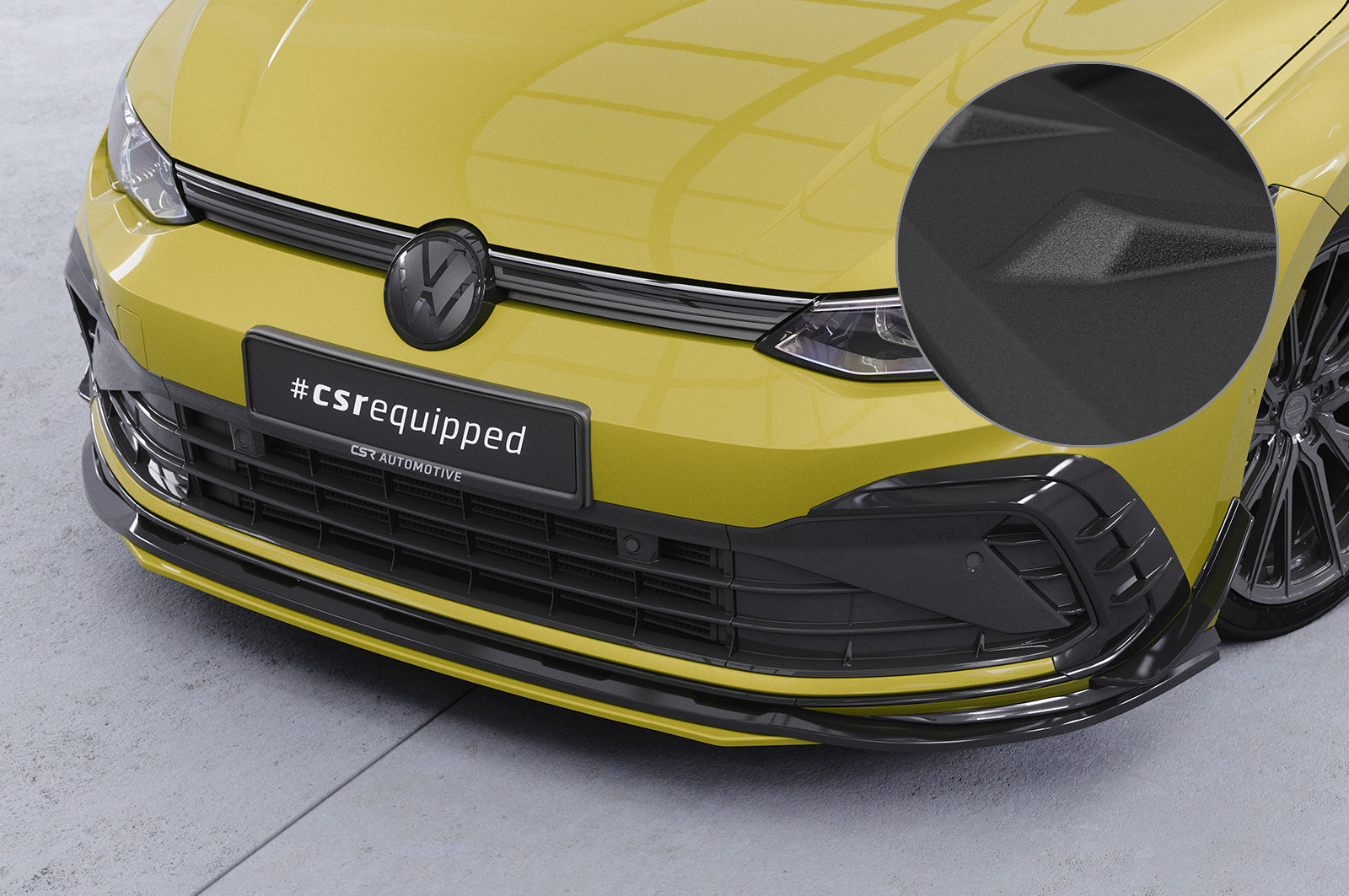 VW Golf 8 GTI/GTD/GTE/R-Line Front Splitter CSL429-G