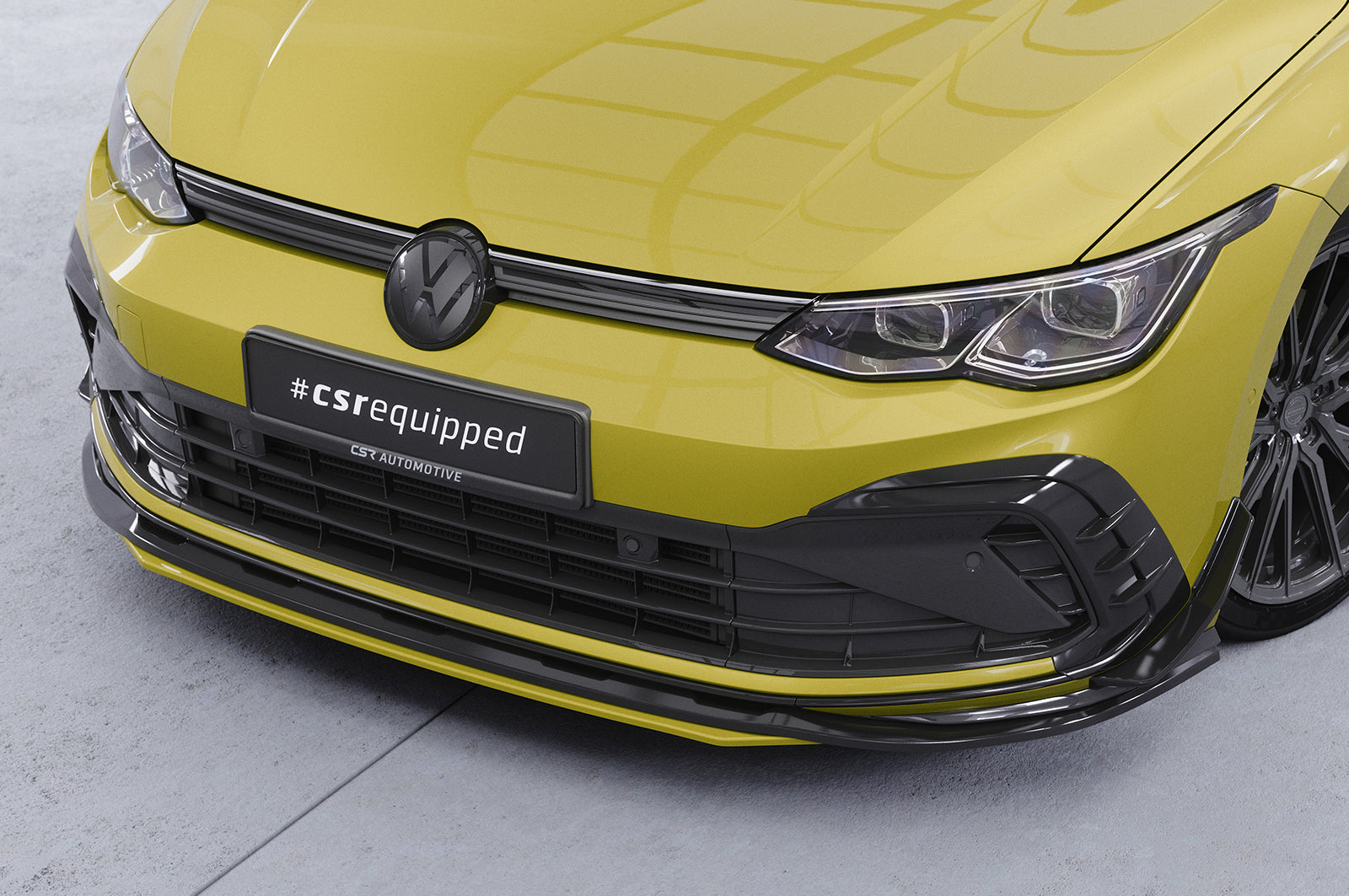 VW Golf 8 GTI/GTD/GTE/R-Line Front Splitter CSL429-G
