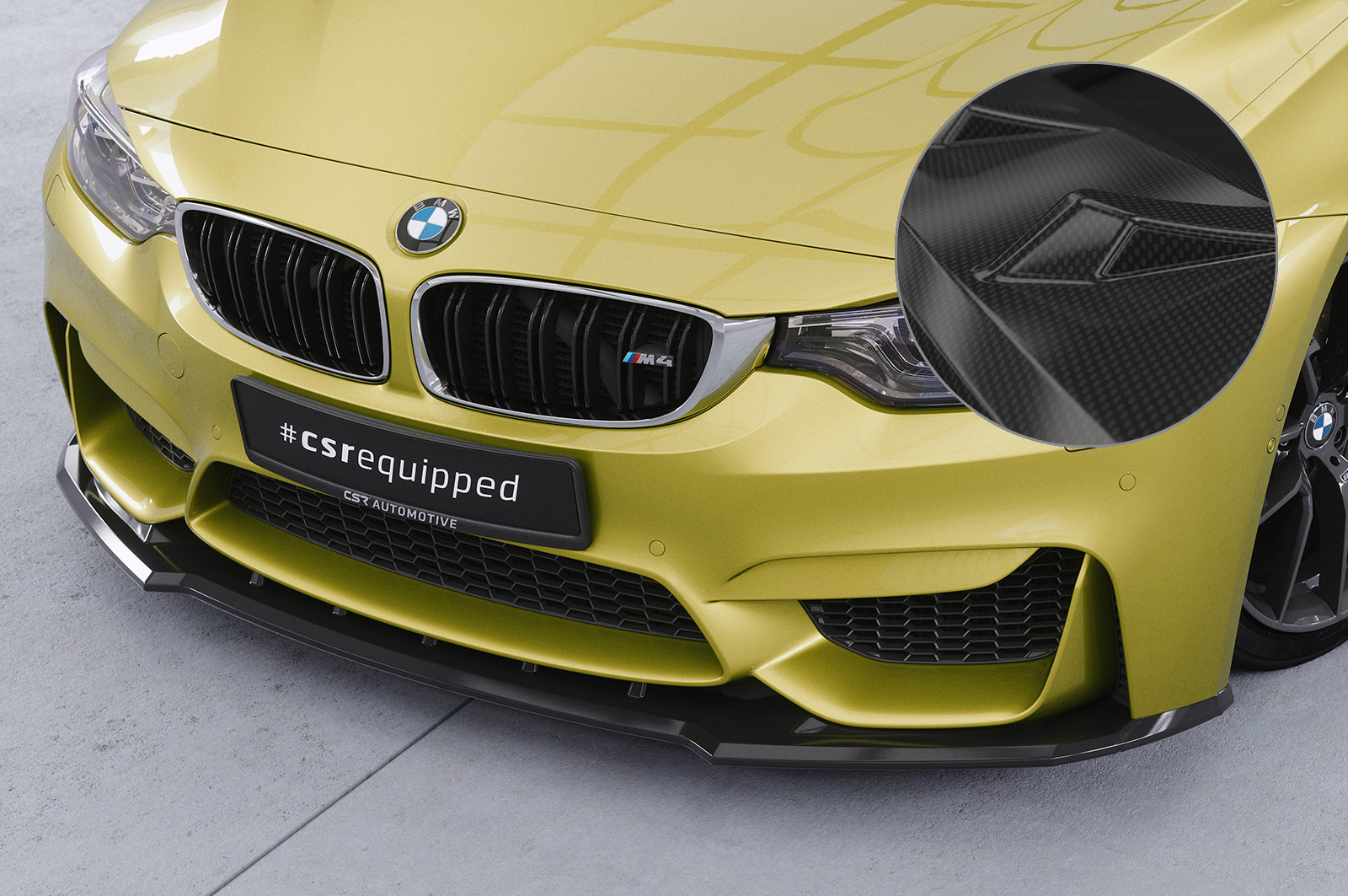 BMW M3/M4 F80/F82/F83 Front Splitter CSL433-G