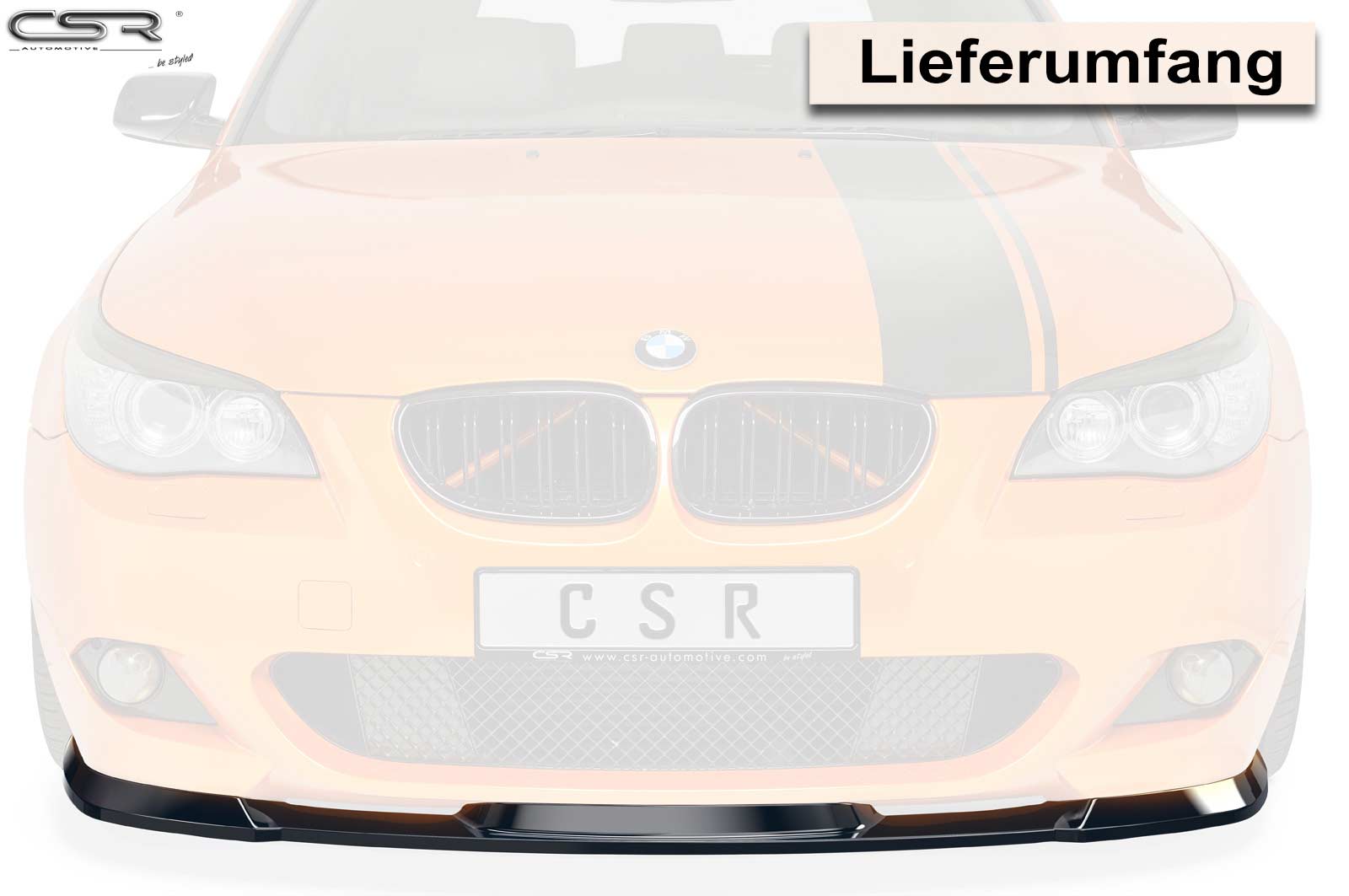 BMW 5 E60/E61 M Sport Front Splitter CSL455-G