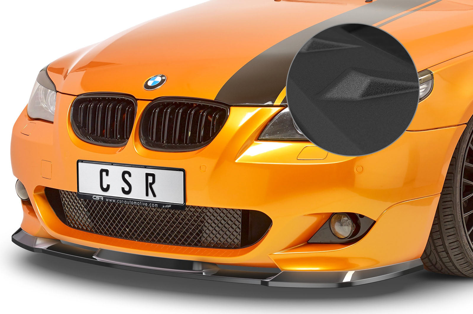 BMW 5 E60/E61 M Sport Front Splitter CSL455-G