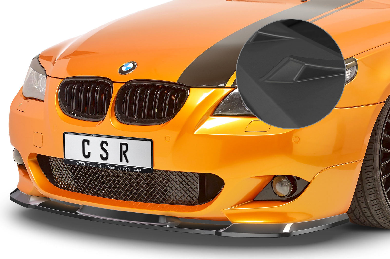 BMW 5 E60/E61 M Sport Front Splitter CSL455-G