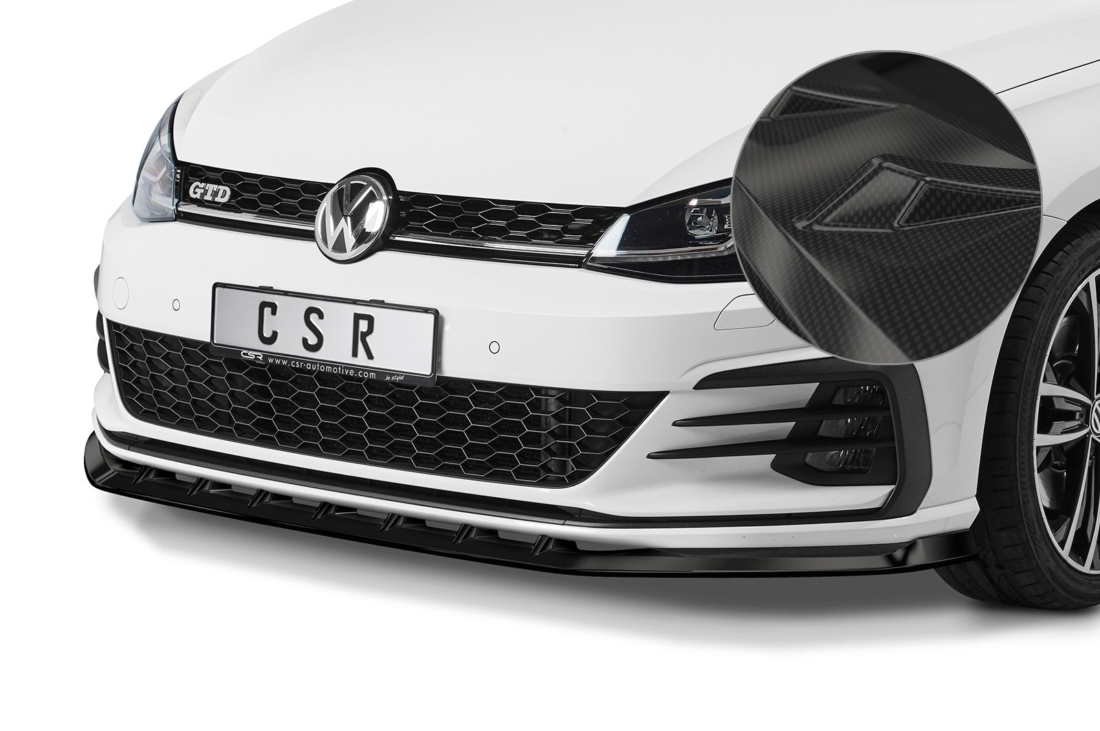 VW Golf 7 GTI/GTD Front Splitter CSL459-G
