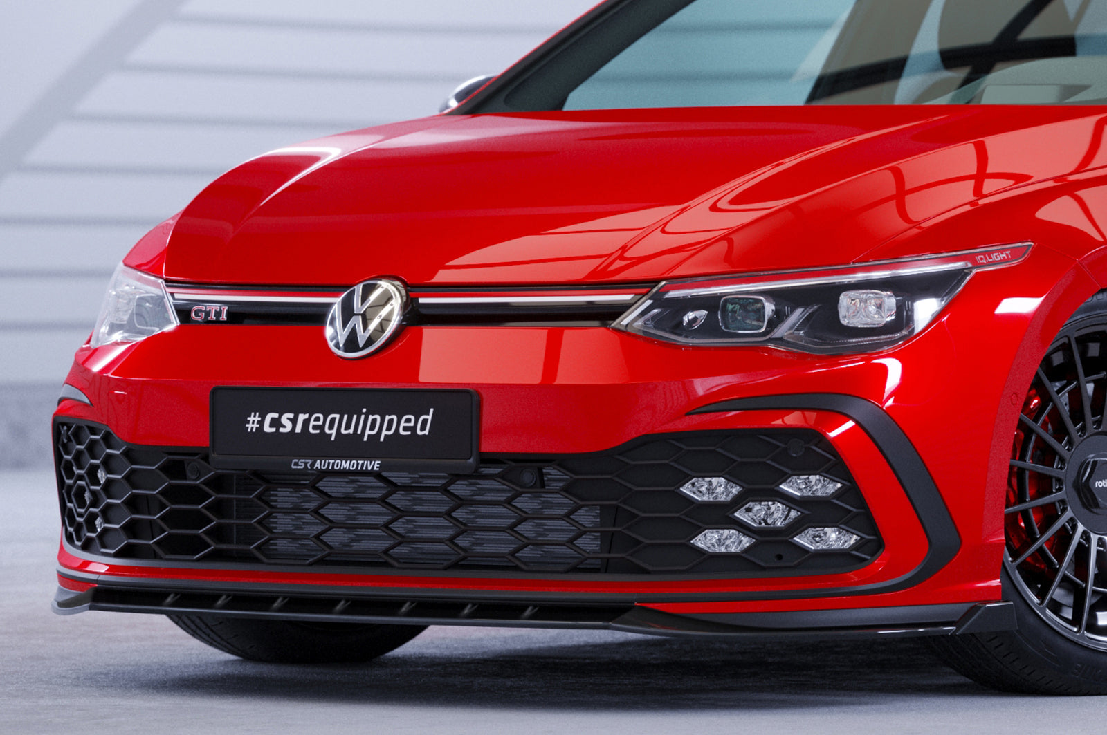 VW Golf 8 GTI/GTD/GTE/R-Line Front Splitter CSL466-G