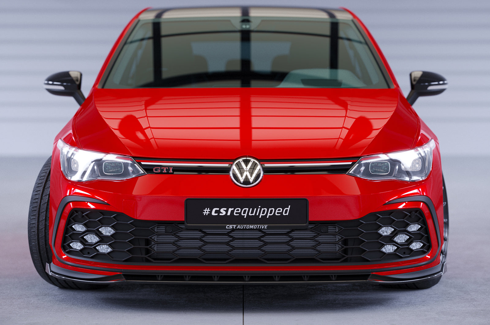 VW Golf 8 GTI/GTD/GTE/R-Line Front Splitter CSL466-G